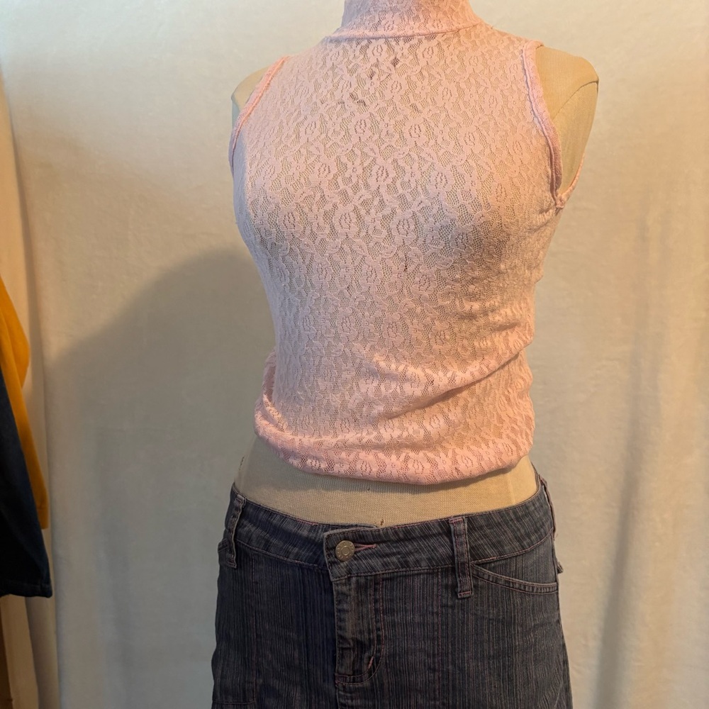 Mariposa Blush Lace Camisole